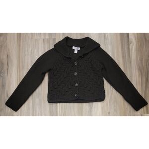 Nine & Co Black Sweater size large
